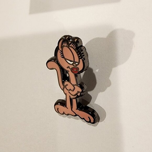 Garfield Nickelodeon Blind Box Enamel Pin 2024 Arlene Pink Girlfriend Cat Opened - Picture 7 of 10